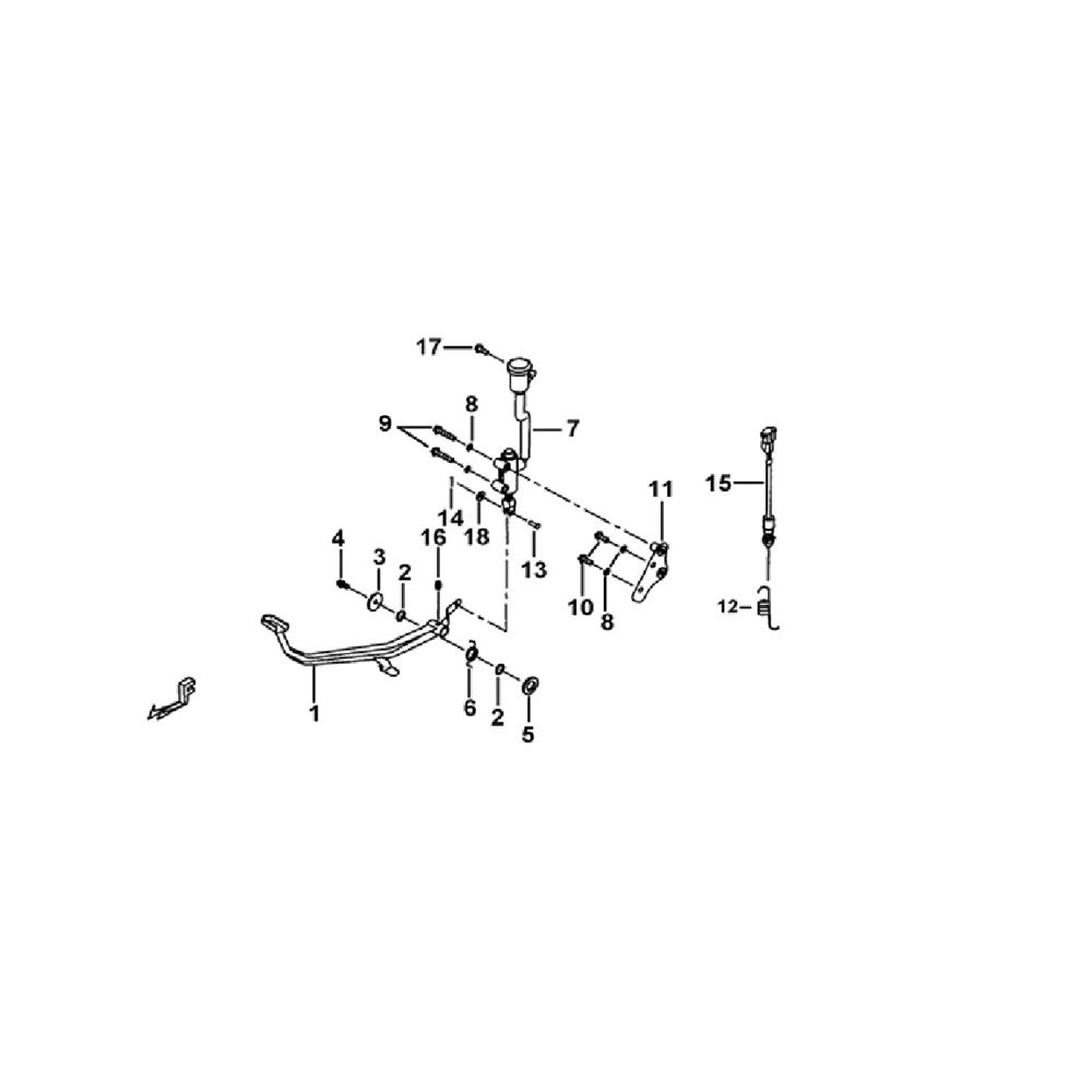 BRAKE PEDAL