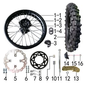 REAR WHEEL ASSY