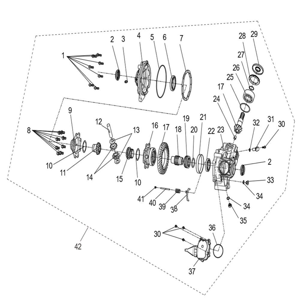 FRONT AXLE ASSEMBLY