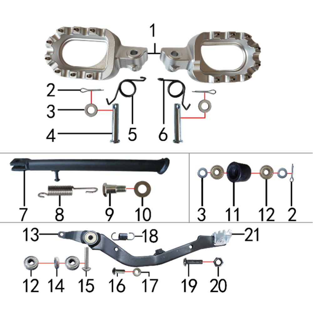 FRAME SPARE PARTS