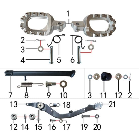 FRAME SPARE PARTS