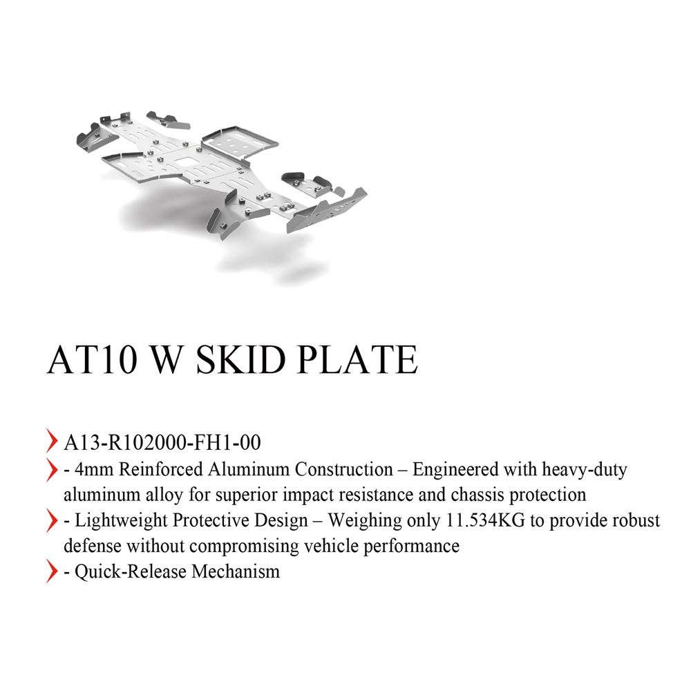 AT10 W SKID PLATE