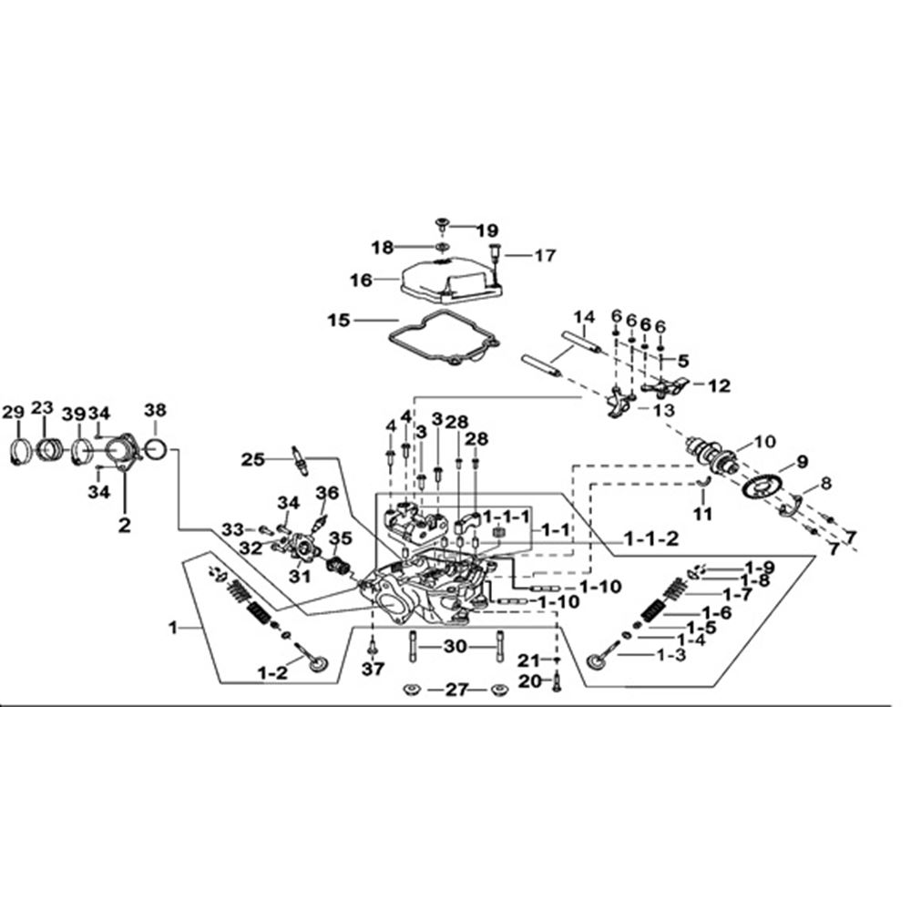 HEAD ASSY, CYLINDER