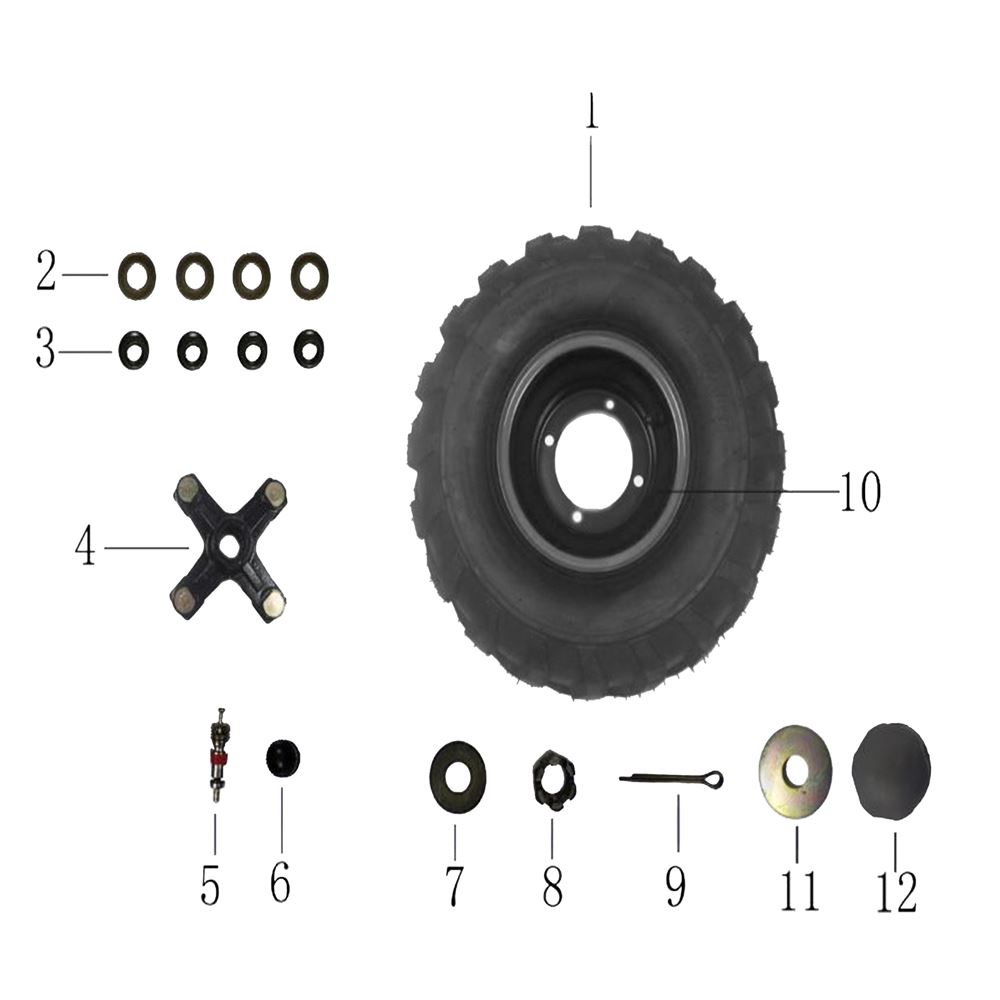 REAR WHEELS