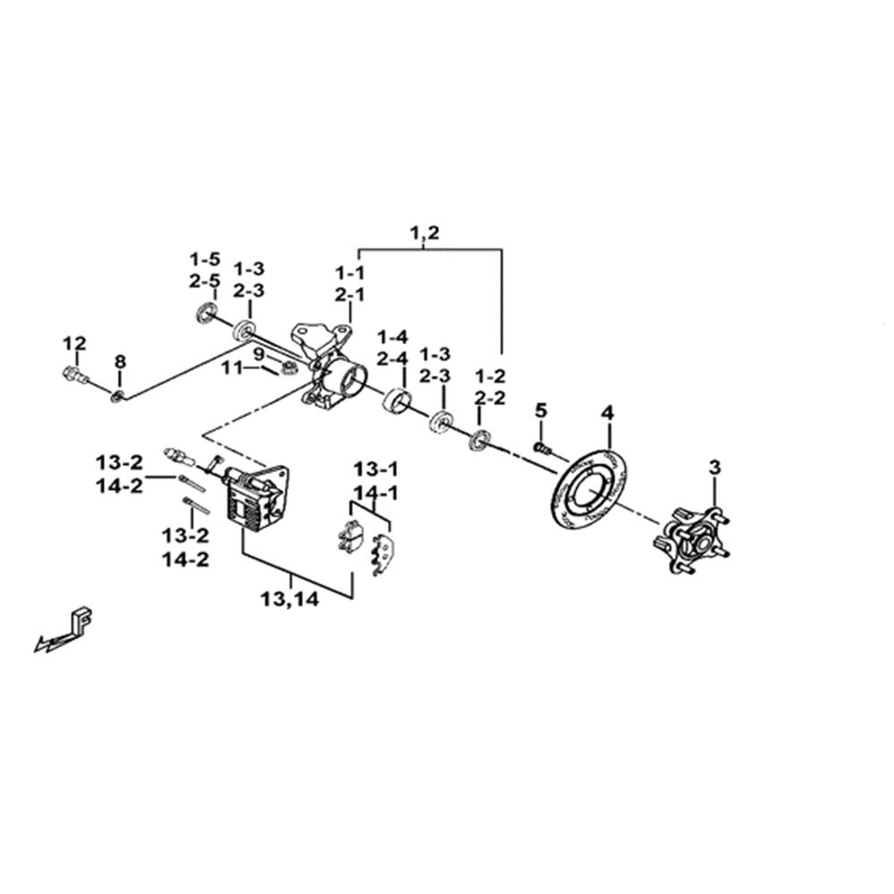 STEERING KNUCKLE (FOR 007985→)
