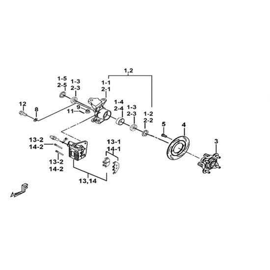 STEERING KNUCKLE (FOR 007985→)