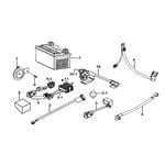 BATTERY、HORN、RELAY、RECTIFIER