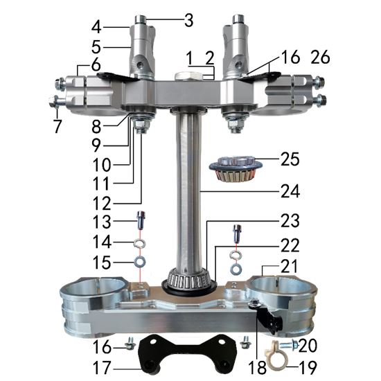 TRIPLE CLAMP SYSTEM