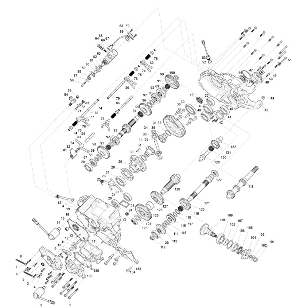 REAR GEARBOX