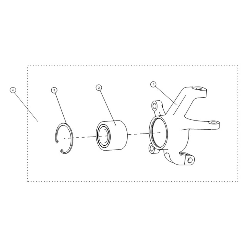 STEERING KNUCKLE LEFT