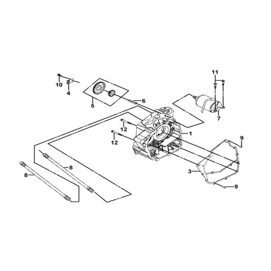 R CRANKCASE