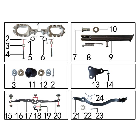 FRAME SPARE PARTS