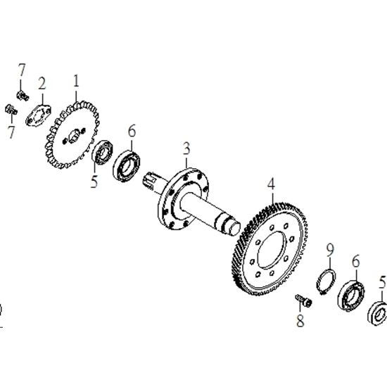 FRONT DRIVE AXLE