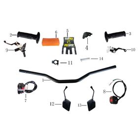 HANDLEBAR AND CONTROLS