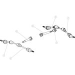 DRIVE SHAFTS ATV6 L