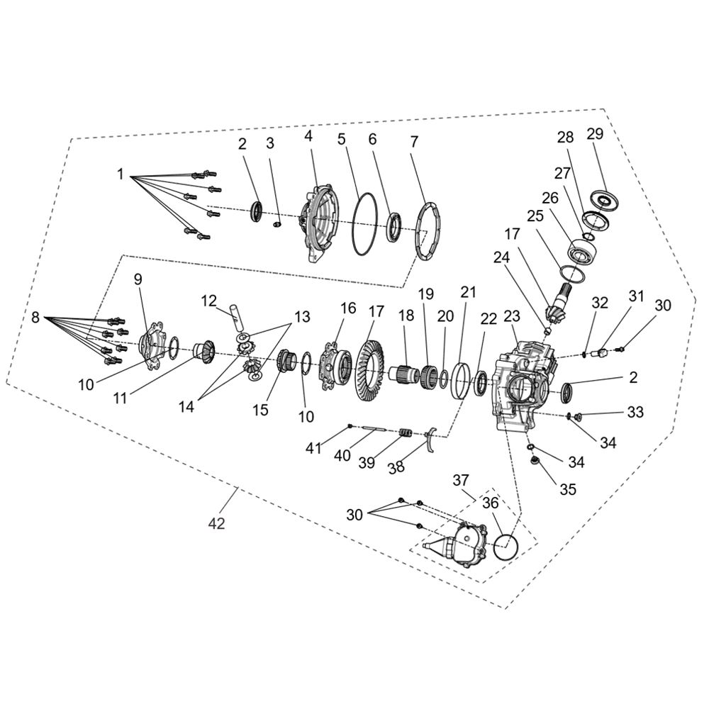 FRONT AXLE ASSEMBLY
