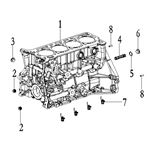 PLUG, PIN CYLINDERBLOCK
