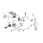BATTERY、HORN、RELAY、RECTIFIER