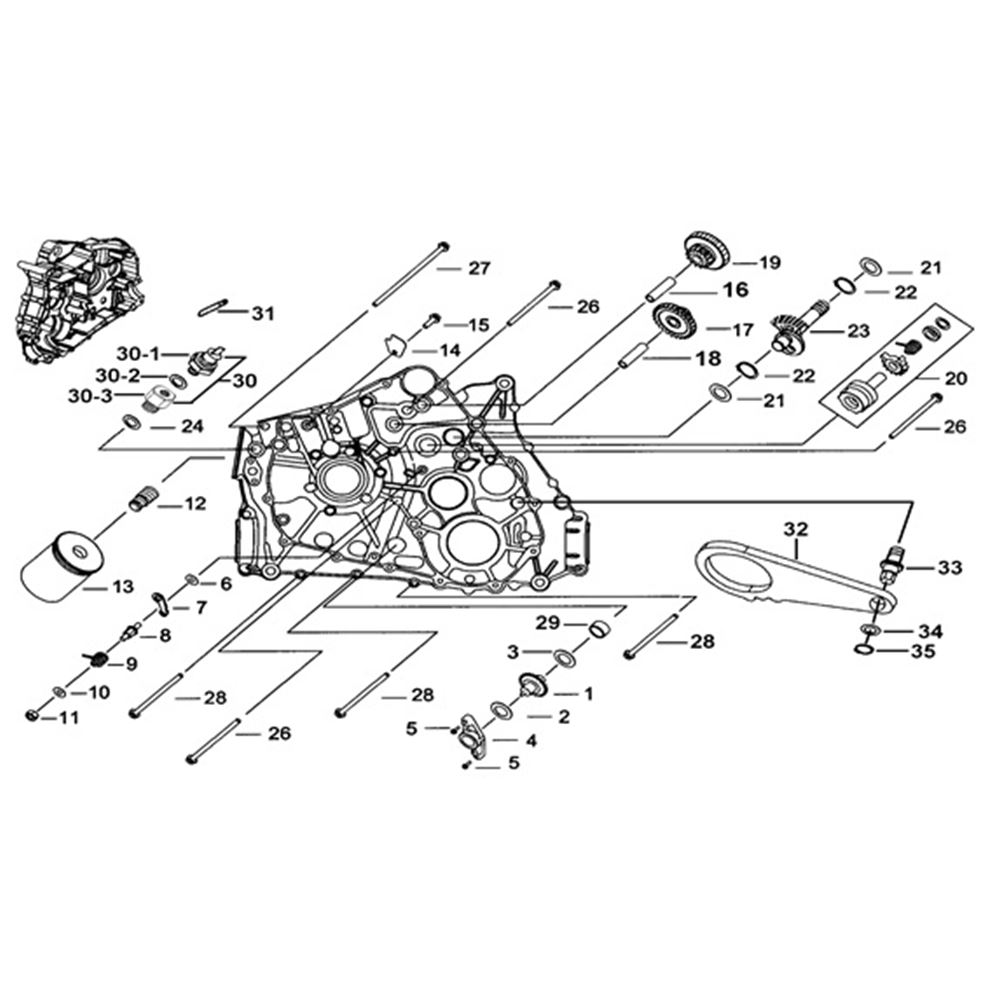 L CRANK CASE 1