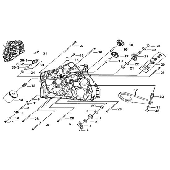 L CRANK CASE 1