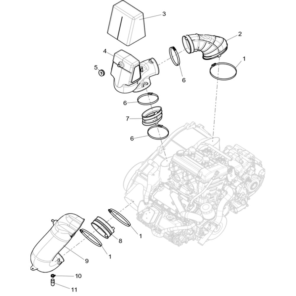 CVT INTAKE & EXHAUST