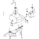 FUEL & OIL TANK