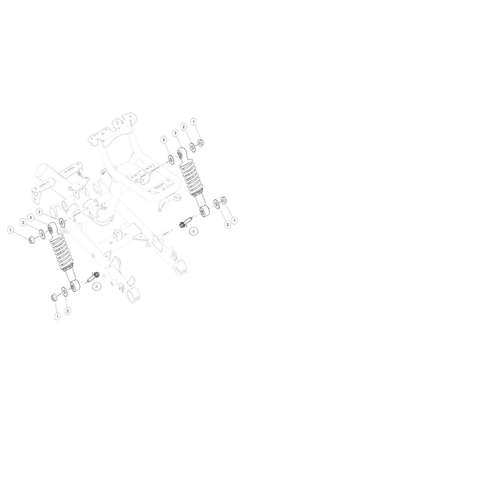 REAR SHOCK ABSORBER ASSEMBLY