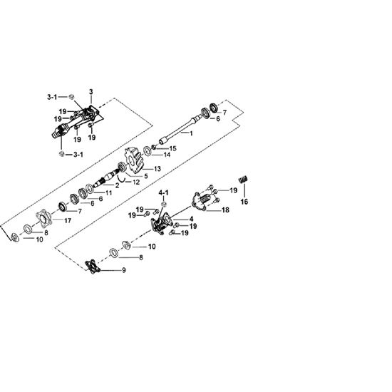 TRANSMISSION SYSTEM ASSY