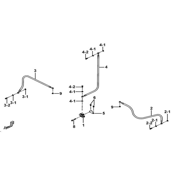 FRONT BRAKE SYSTEM AFTER 551170