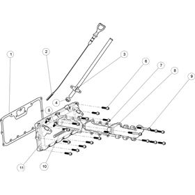 UPPER CRANKCASE COVER SUB-ASSEMBLY