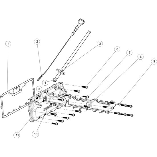 UPPER CRANKCASE COVER SUB-ASSEMBLY