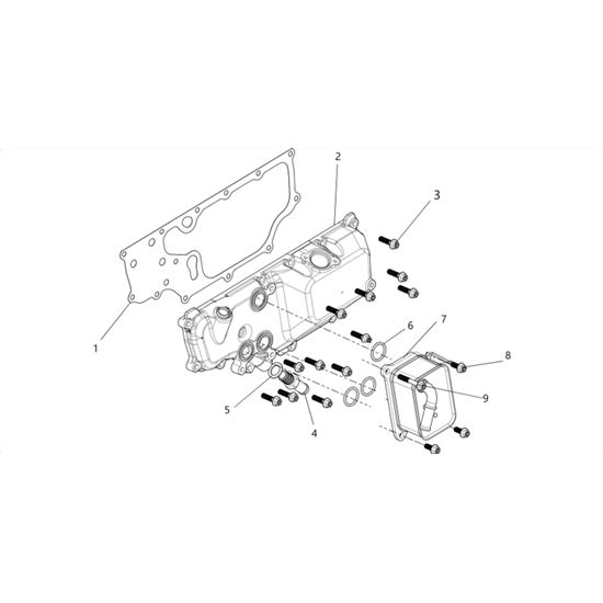 LOWER CRANKCASE COVER SUB-ASSEMBLY