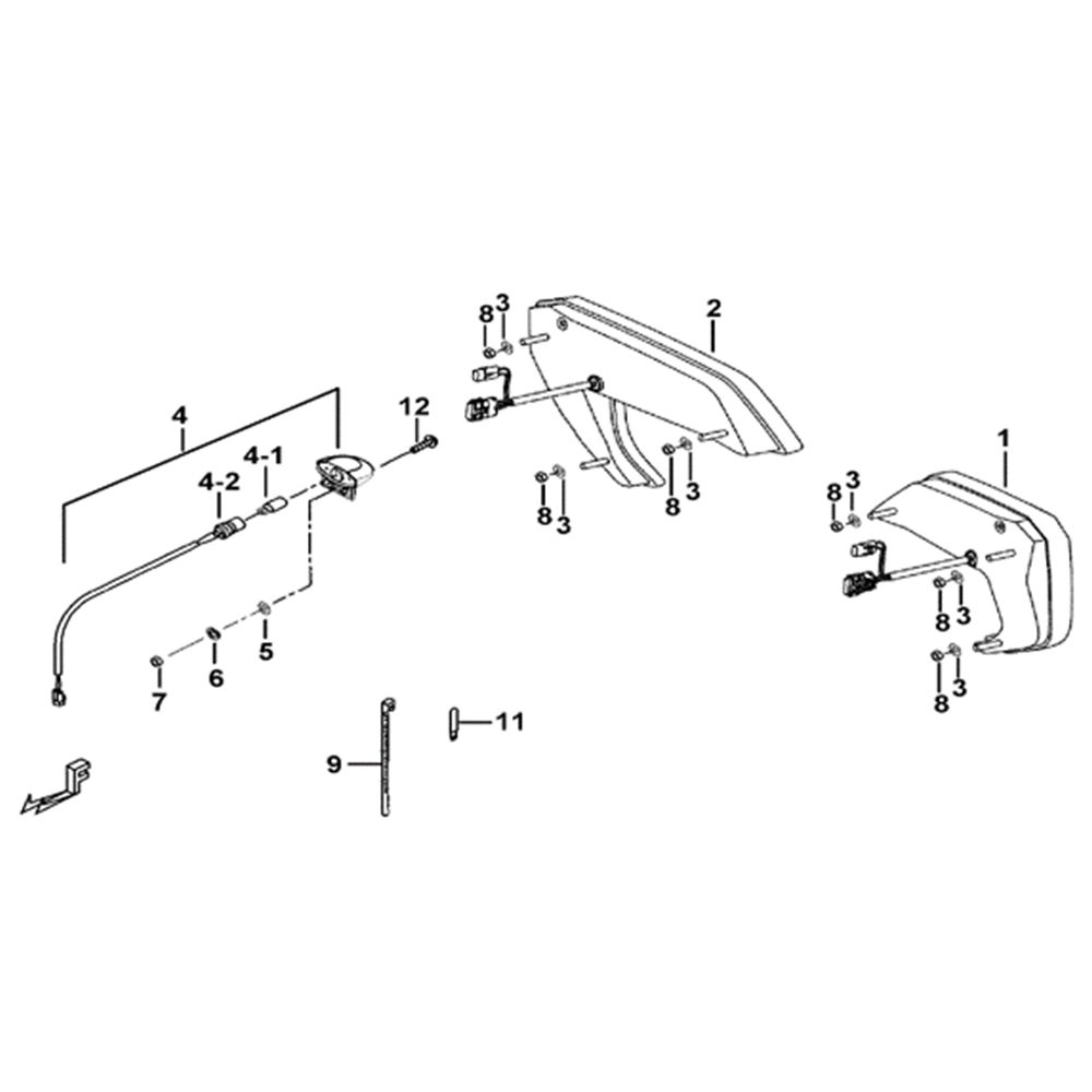 REAR LAMP ASSY.(LED)