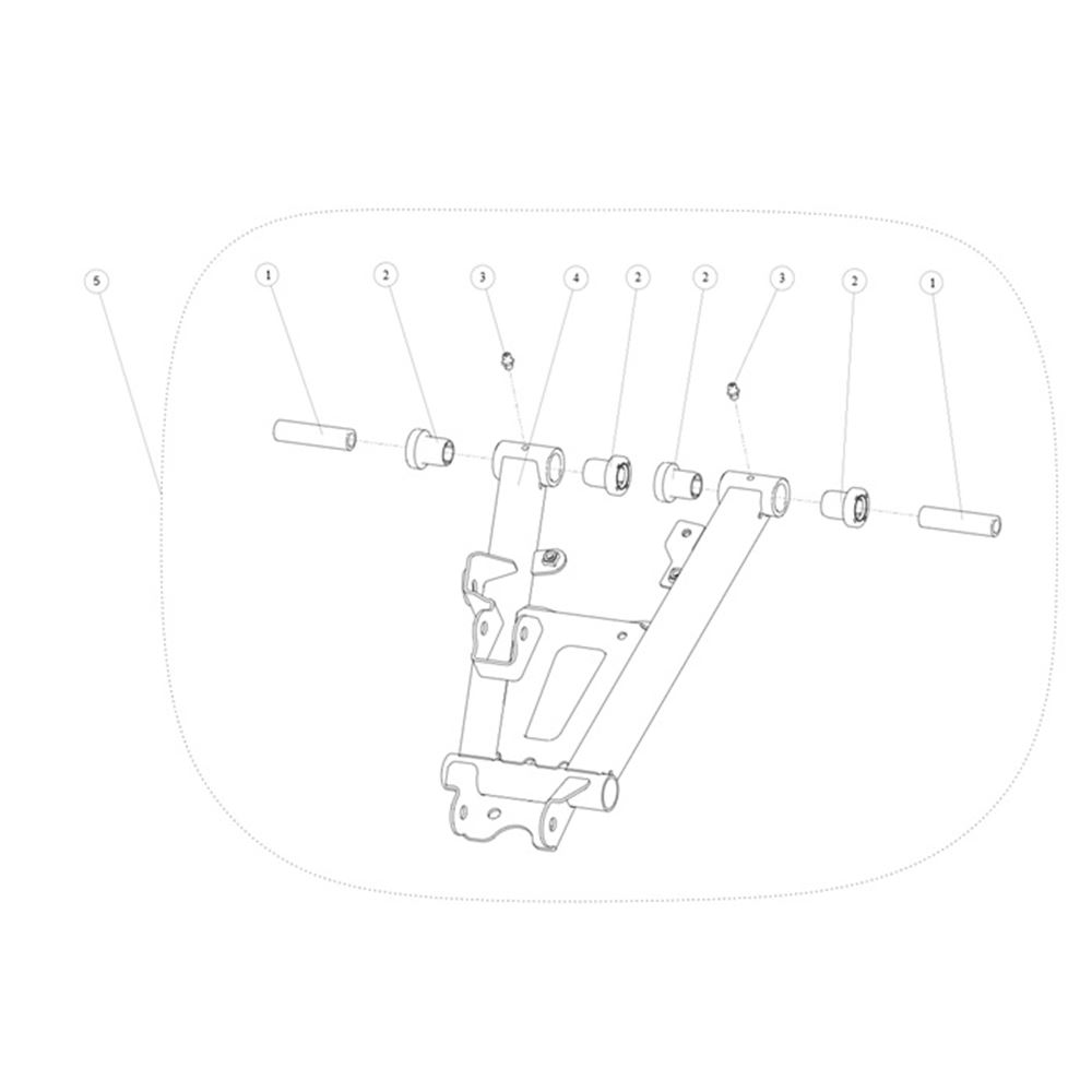 LOWER ARM REAR LEFT