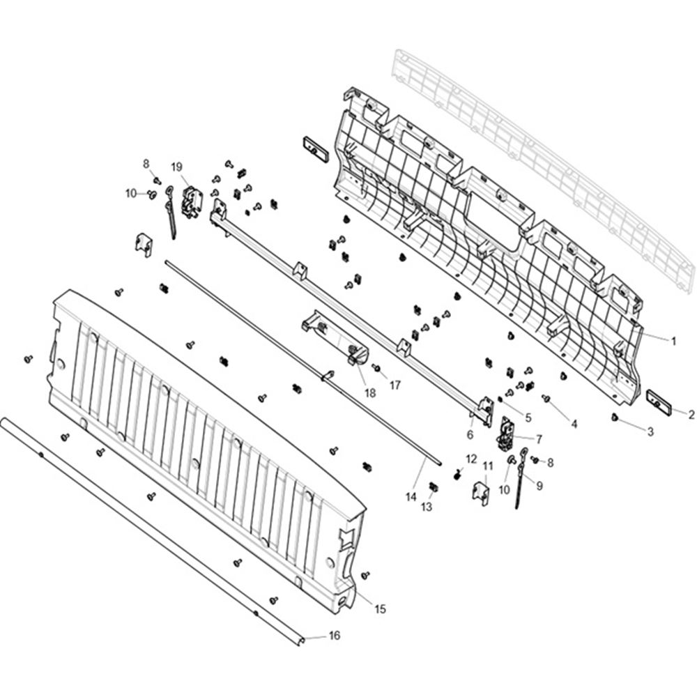 CARGO BOX DOOR PANEL ASSY