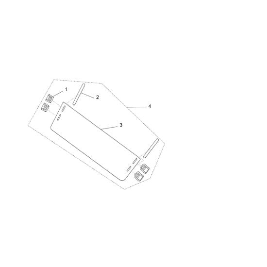 HALF WINDSHIELD ASSEMBLY