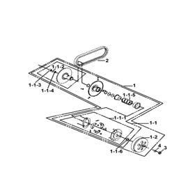 Driven Pulley Set