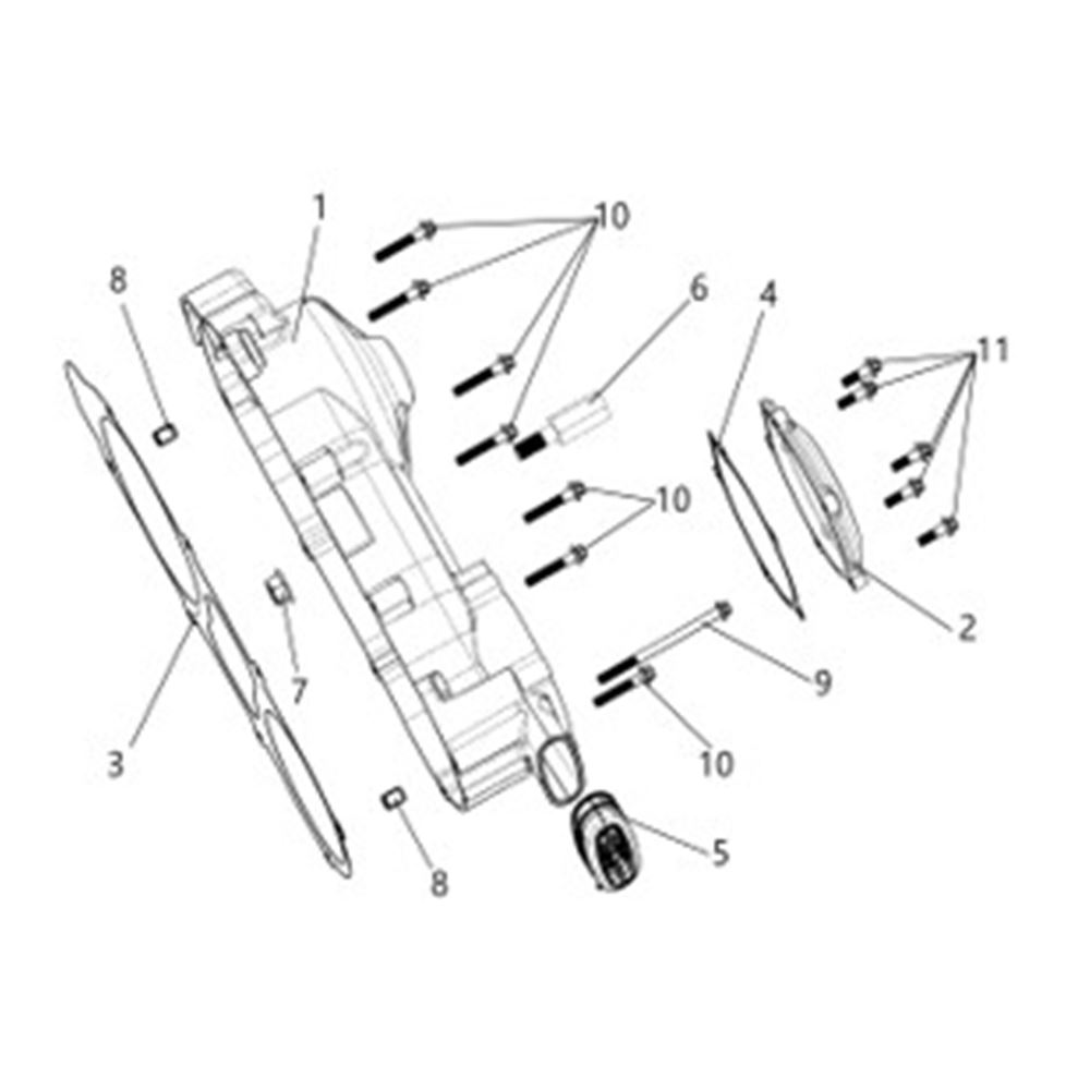 Crankcase Cover Assy ,Left