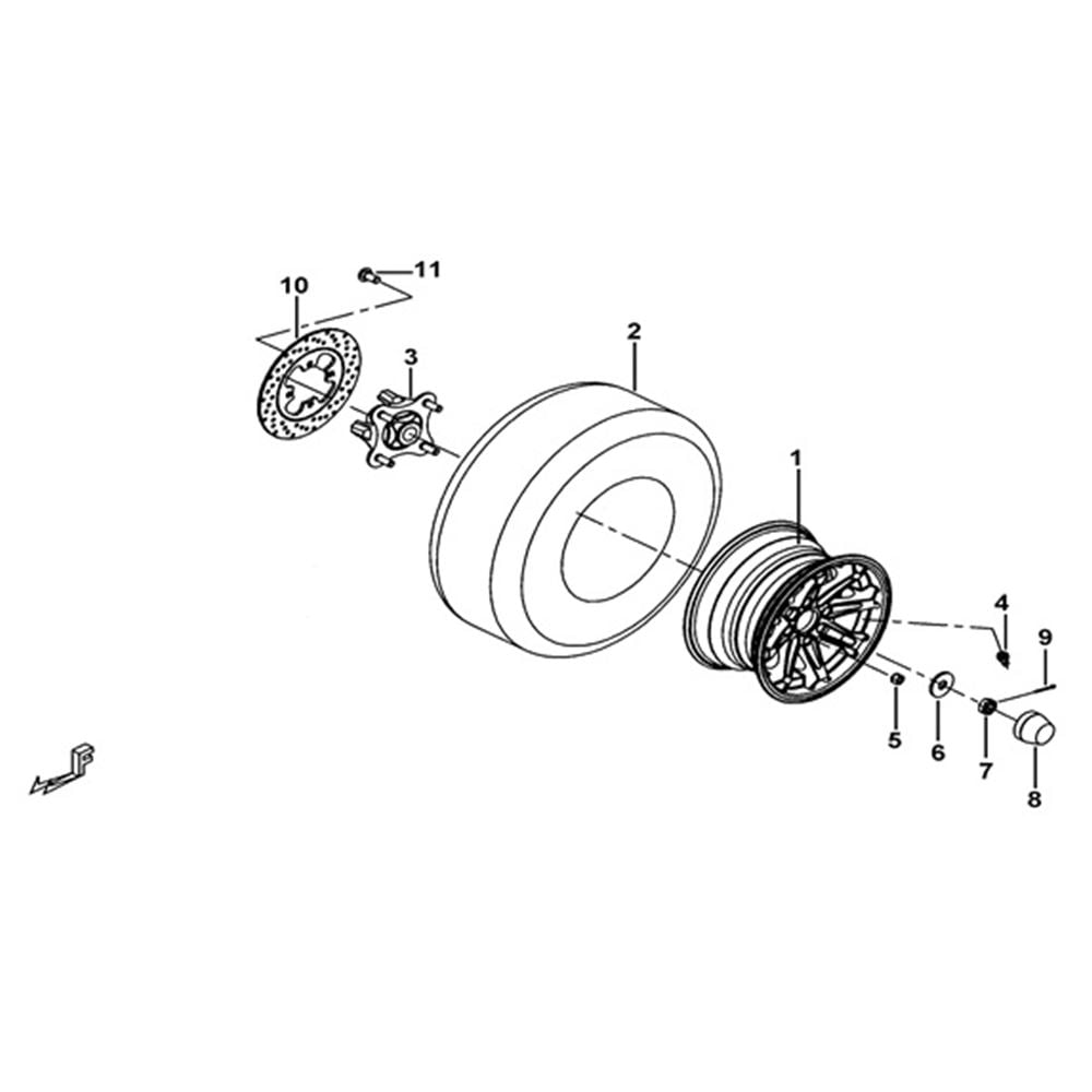 REAR WHEEL