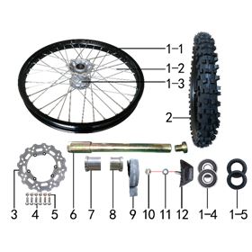 FRONT WHEEL ASSY