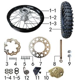 REAR WHEEL ASSY