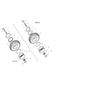WHEEL COMBINATION (EU 29-INCH ANTI-DROP)