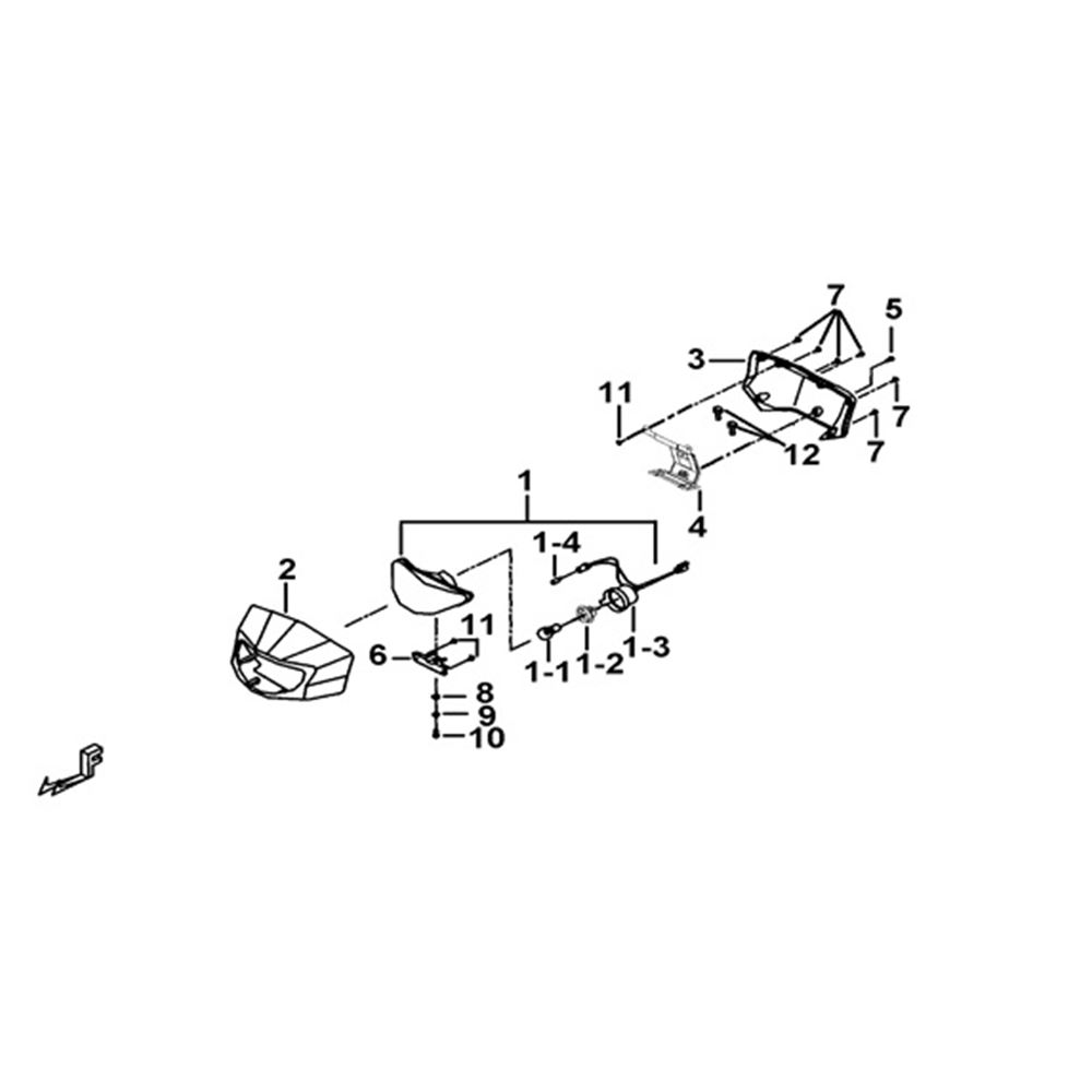 HEAD LAMP ASSY 3