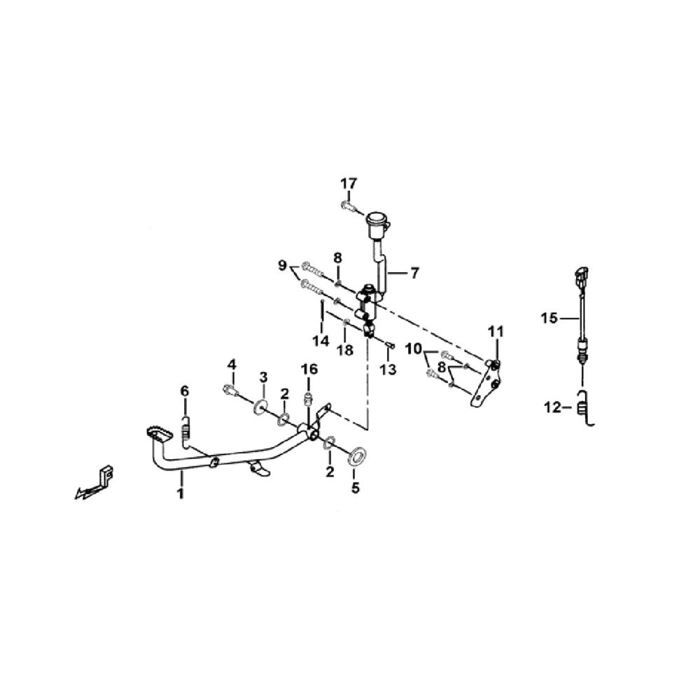 BRAKE PEDAL