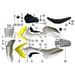 PLASTICS, TANK & SEAT