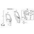 (FOR HALF CAB UPGRADE) FULL CAB DOOR ACCESSORIES (OPTION)