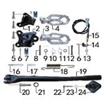 Footpeg, Stand & Brake Switch