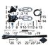 Footpeg, Stand & Brake Switch