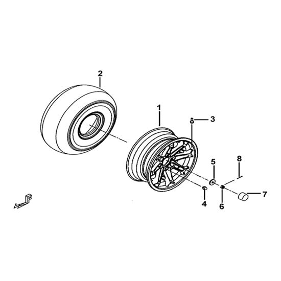 FRONT WHEEL