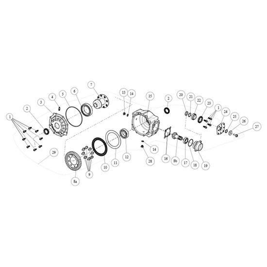 REAR AXLE FOUR BRAKE